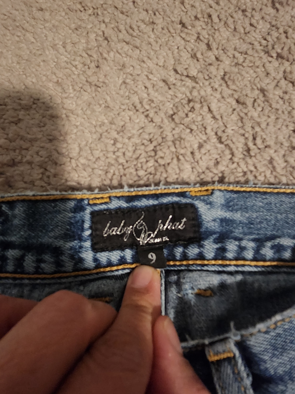 Baby Phat Denim Women's Blue Jeans - Size 9